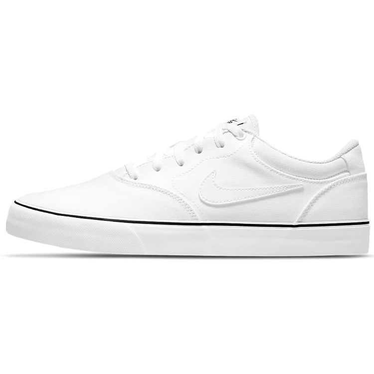Nike Chron 2 Canvas SB Triple White Unisex Sneakers DM3494-102