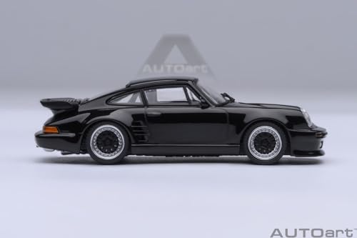 AUTOart 1/64 Scale Porsche 911 (930) Turbo "Wangan Midnight" Blackbird (Volume 1 Specification) Finished Model 20636
