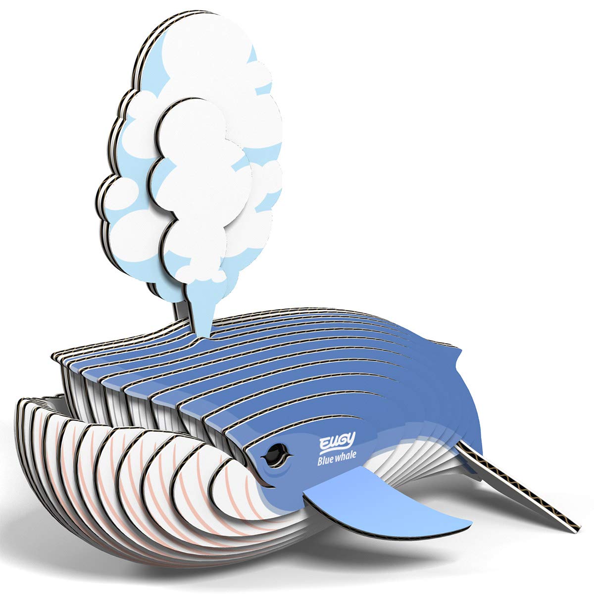 

EUGY Blue Whale Paper Puzzle - A fun educational toy for elementary school boys and girls, as well as adults, making it a great gift.