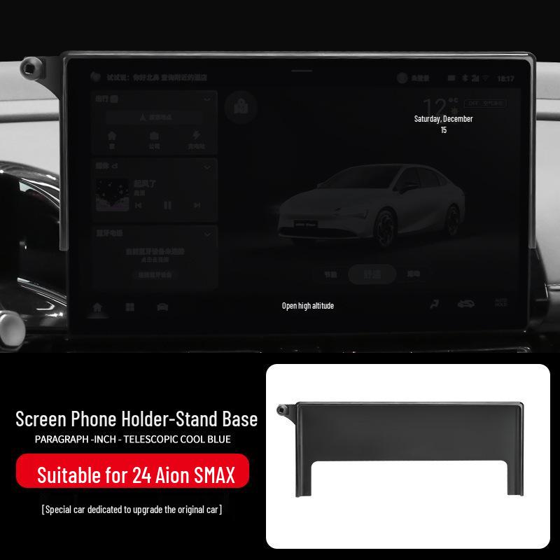 Специальный держатель для автомобиля для GAC AION Smax 2024: Черный Технологичный Навигационный Аксессуар для Интерьера 2024 GAC AION Smax (Star Edition)