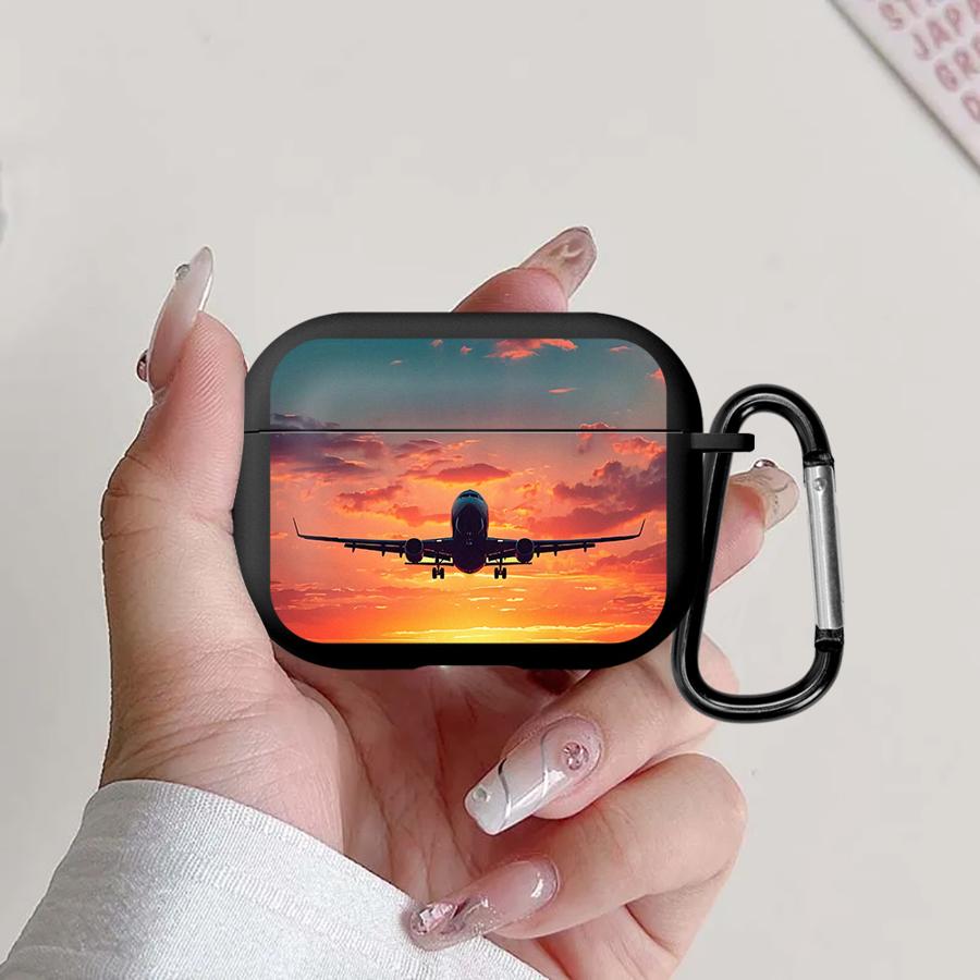 

Earphone Cases Cover Case For Airpods Pro3 2 1 4 Pro2 Pro 3 Aircraft Cool Fashion Airpods 3