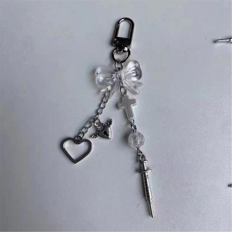 Herz Kreuz Perlen Anhänger Handy Lanyard Tragbare Hängeschnur für Mädchen Frauen