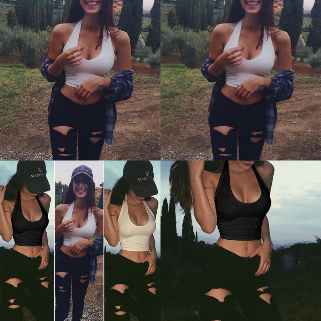 Premium Quality Women's Summer Crop Tops Sleeveless Casual Blouse For Effortless Style