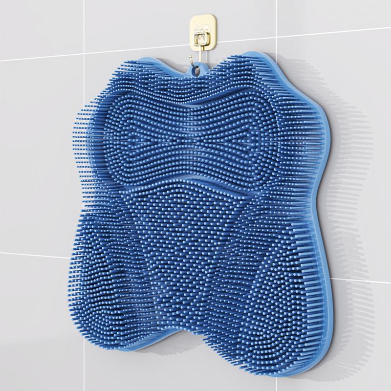 Rub Bath Artefakt Silikon Fauler Rücken Rub Badbürste Rückenmassage Bad Rub Fußpolster