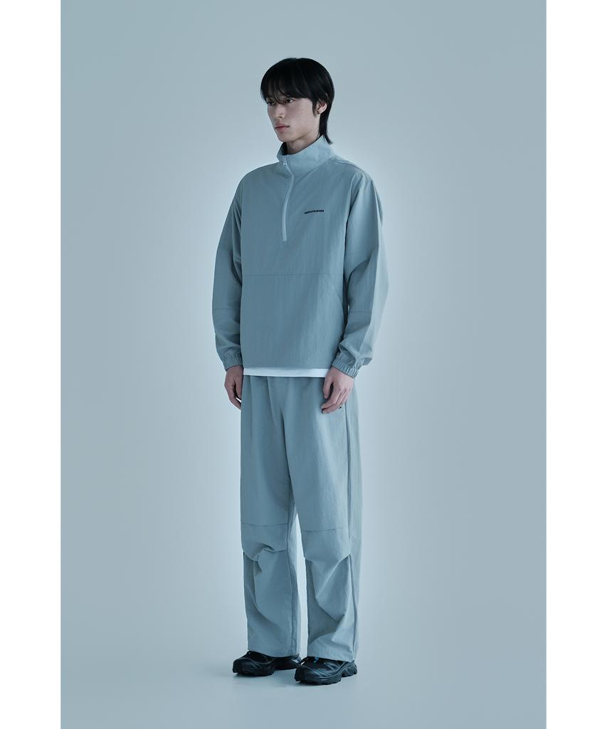 Eolseukamela [Reorder] Lightweight Parachute Pants_Light Gray