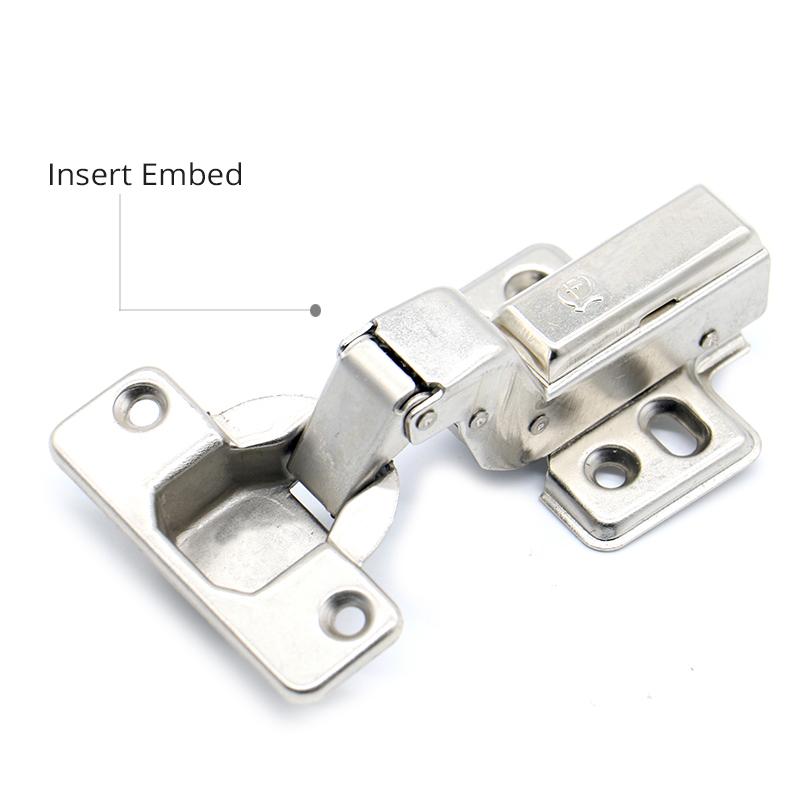 KAK Hinge Rustless Iron Hydraulic Hinge Iron Core Damper Buffer Cabinet Cupboard Door Hinges Soft Close Furniture Hardware Insert Embed фото