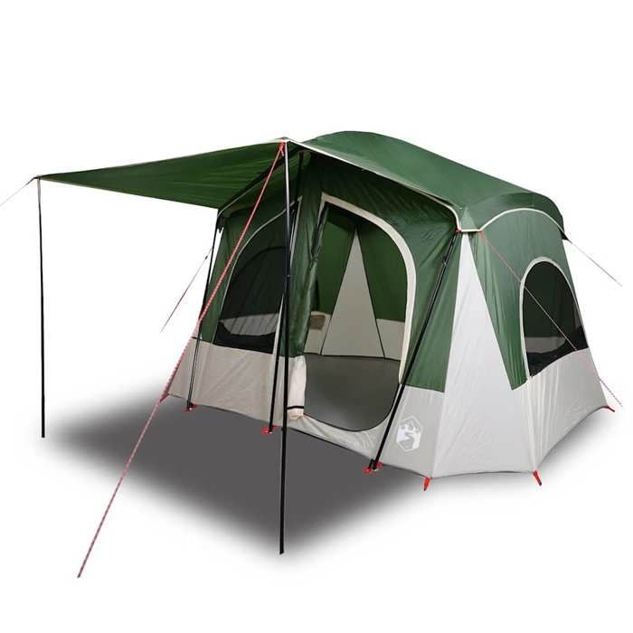 VidaXL 5-Person Green Waterproof Cabin Camping Tent, Tent, Camping Shelter, Garden Shelter, Garden Tent, 94752