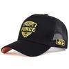 Net Baseball Stitching Stitched Embroidered Alphabet Force Neutral Gender Women  Men For Caps Outdoor Adjustable Spring And Summer Casual Sunscreen
