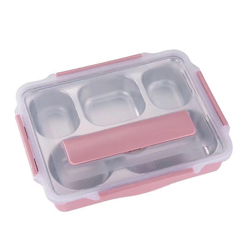 304 Stainless Steel 5-Compartment Bento Lunch Box