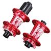 TANKE Mountain Bike 4-Bearing Hub: Quick Release Thru Axle, Iridescent Aluminum Alloy.