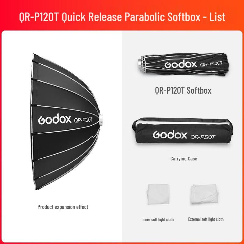 Godox QR-P Series Quick-Release Parabolic Softbox