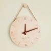 Nordic Solid Wood Wall Clock Living Room Personality Creative Fashion Japanese Modern Simple Log Clock Wall Clock Living Room