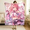VTuber Hakui Koyori Blanket Soft and Skin Friendly For Couch Bed Napping Bedspread All Seasons Comforter