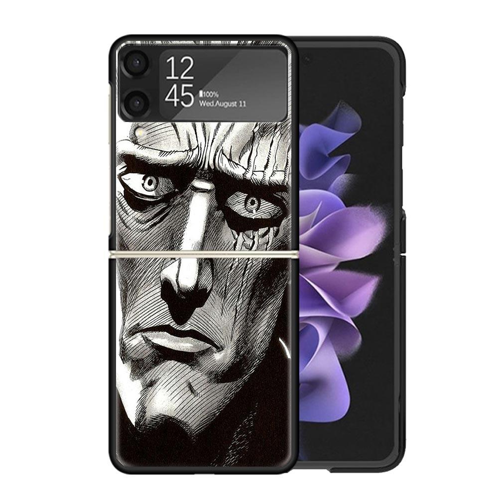 

Anime One-Punch Man Clear Phone Case For Samsung Z Flip 7 6 5 4 3 Galaxy ZFlip7 ZFlip6 ZFlip5 ZFlip4 ZFlip3 5G Print Cover Z Fli Samsung Z Flip 5