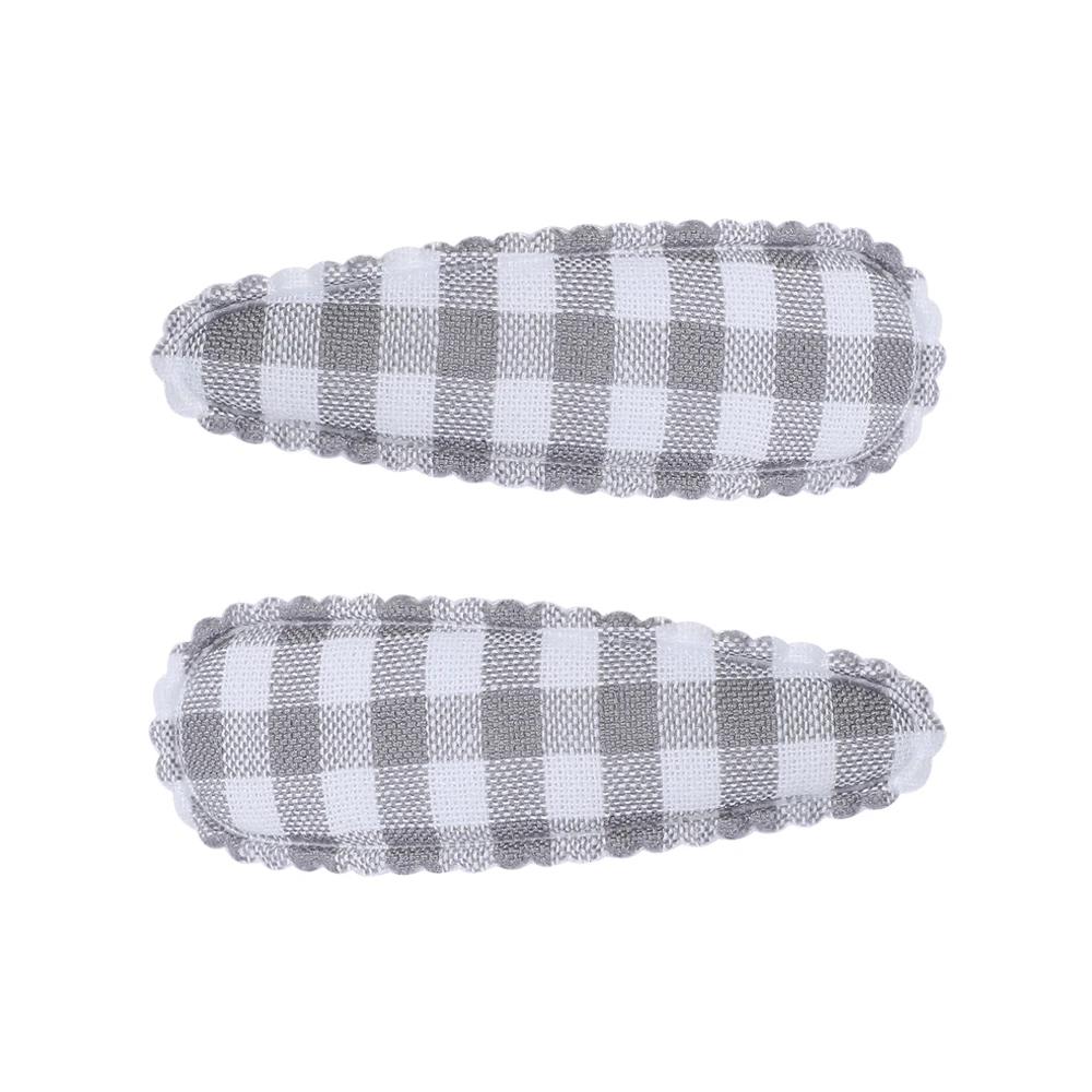 2 Stück/Set Bedruckte BB Haarspange Haaraccessoires Handgefertigt Leinwand Blume Haarspange Mädchen Süße Haarspangen Kopfschmuck Geschenk