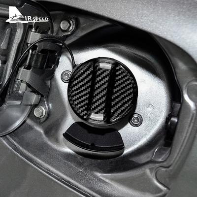 Echte Harde Koolstofvezel Auto Brandstoftankdop Universele Siersticker Voor Suzuki Swift Alto Ignis S-Cross Alivio Kizashi Accessoires
