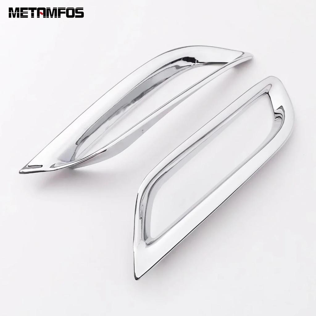 Accessories For Toyota Camry XV70 2017-   Chrome Rear Fog Light Lamp Cover Trim Fuel Tank Cap Oil Filler Cover Trim