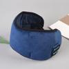 Sluchátka na spaní 3D maska ​​na oči, Bluetooth 5.0 Wireless Music Shade Cover s tenkými HD reproduktory Nastavitelné pro muže, ženy, spící