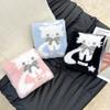 Japanese Style Cute Cat Stuffedknitting Scarf for Women New Arrival Autumn Winter Home Style Heattech Soft and Waxy Neck Scarf