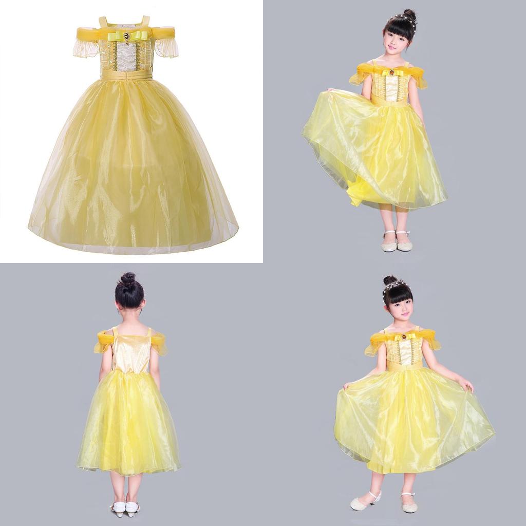 Enchanting Bell Princess New Beauty And The Beast Dress For Magical Cosplay Events