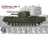 AFV Club Churchill Plastic Model 1/35 Mk.V