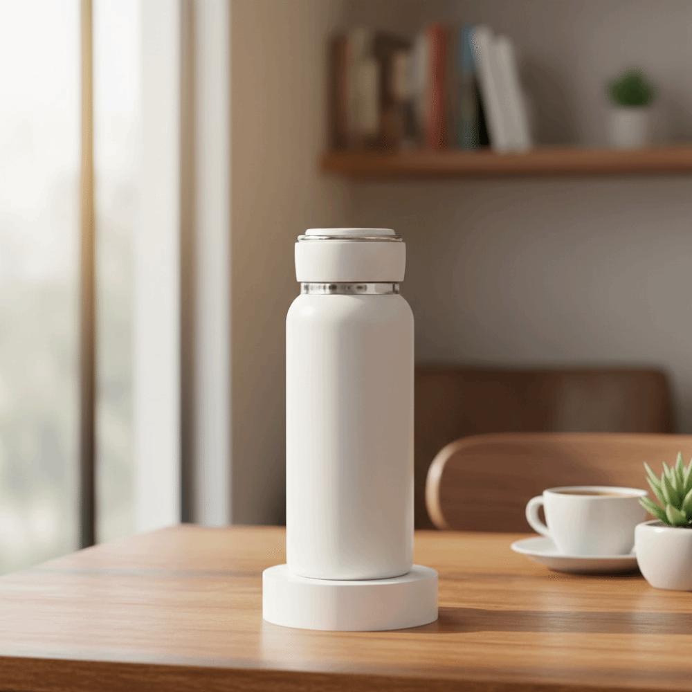 600ML Thermal Water Bottle Large Capacity Vacuum Flask Portable Insulated Water Bottle  Kitchenware