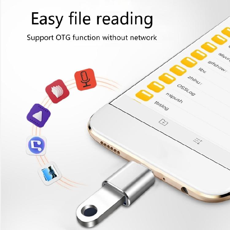 Type C Male To USB 3.0 Female Adapter USB C Male To USB A 3.0 Female Convertor Portable Type C Adapter Easy To Use