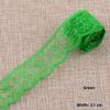 10 Meters Roll Lace Ribbon Non-Stretch Embroidered Net Trim New Unilateral Lace Trim  Decoration