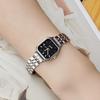 High-Value Women'S Watch, Simple And Exquisite, High-End Quartz Watch, Women'S Niche Square Steel Belt Watch