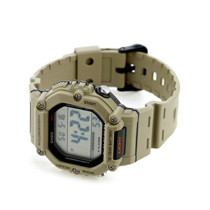 [Casio Cheap Casio] AE-1600H-5AV Digital Quartz Men's Watch, Beige