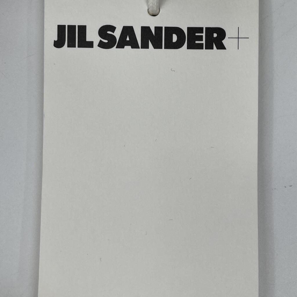 JIL SANDER+ 25Stainless Steel J40DL0157 Blue Navy Cotton Washed & Bleached Short Sleeve Denim Shirt tops S blueUsed
