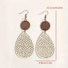 1 Pair Vintage Bohemian Dangle Earrings