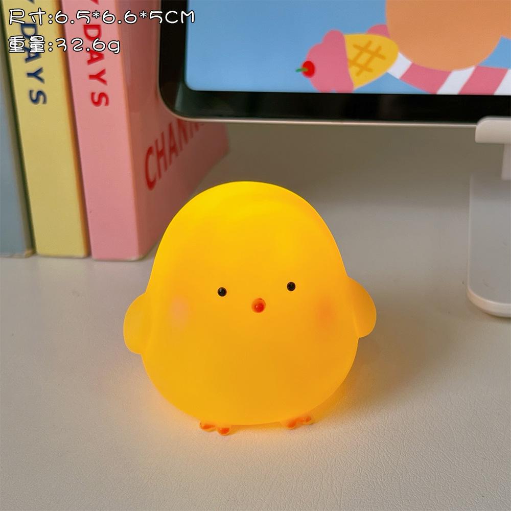 LED Night Light Cute Cartoon Night Lamp Baby Kids Room Desk Bedside Decoration Lamp