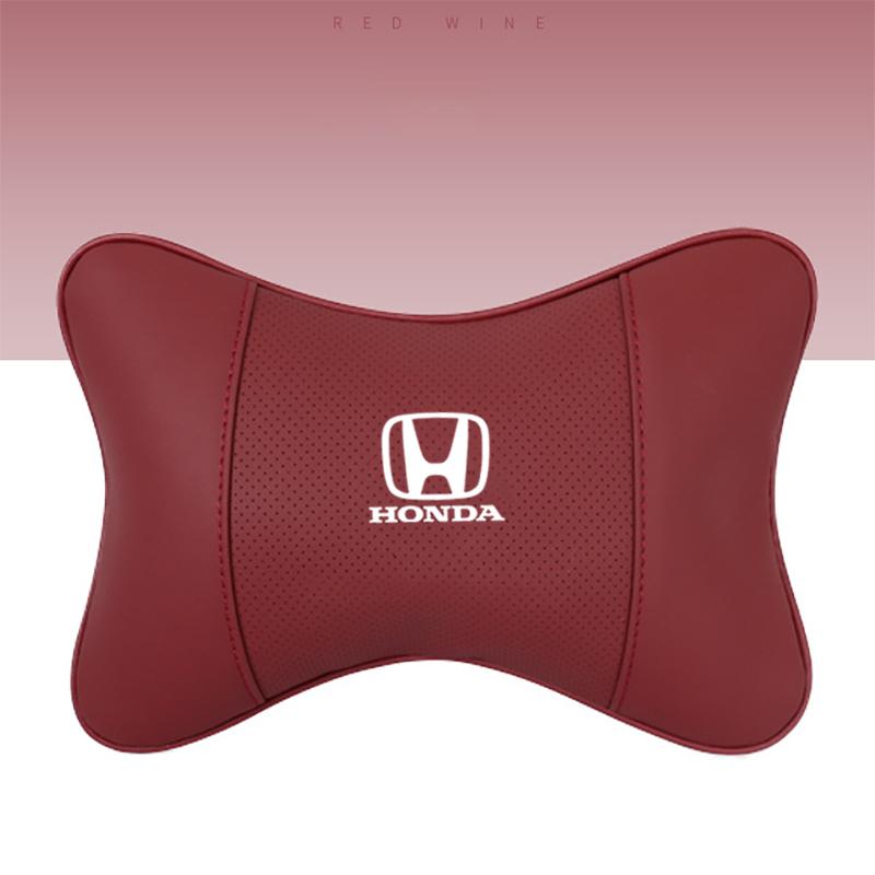 

Car Headrest Neck Cushion Memory Foam Soft Accessories For Honda Civic xrv hrv crv brv City Accord Fit Jazz Insight красный