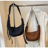 IELGY Casual All-Match Fashion Ladies Messenger Bag Nylon Cloth One-Shoulder Dumpling Bag