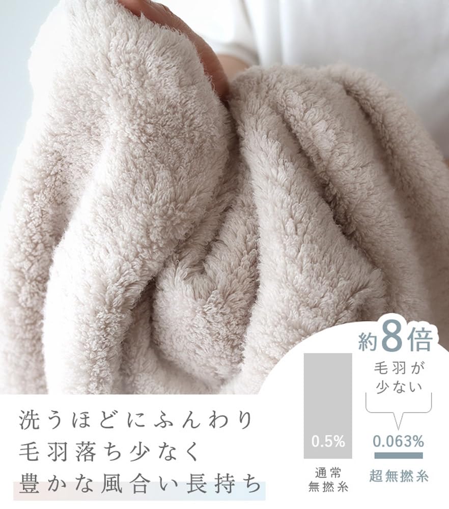 Imabari Serviette Certifiée Ensemble de Mouchoirs en Coton 25 x Serviettes Brume, 5, Bourgeons, hiorie, Environ. 25cm, Doux, Épais, 100% Coton, Fil Ultra-Détordu,