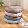 Solid Floor Pillow Futon Patio Seat Cushion Reversible Chair Cushion With Ties Tatami Pad Washable Window Pad Bench Cushions