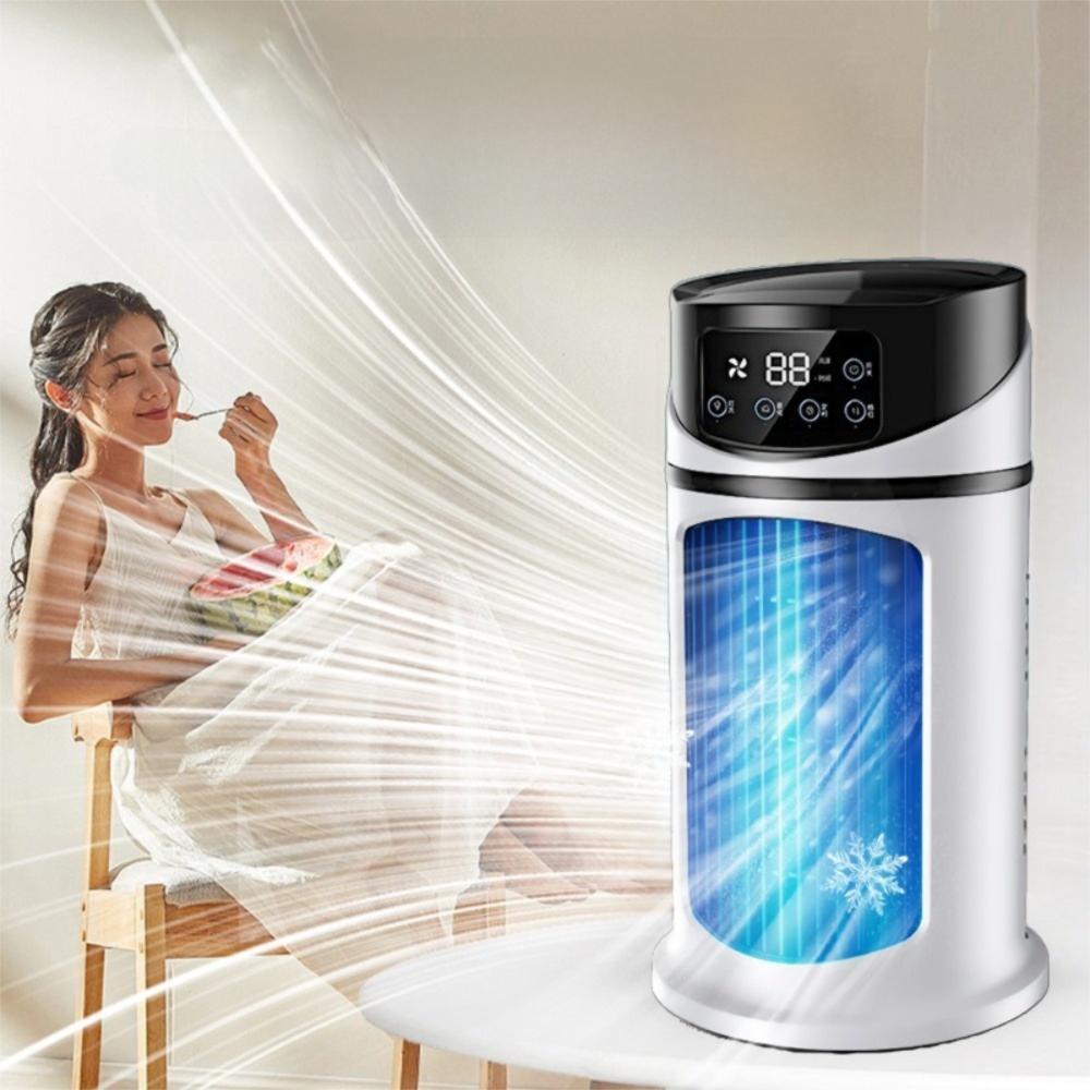 6-Hour Timer Air Cooling Fan 6-Speed Cold Air Conditioner Fan Portable Air Cooler  Home Use