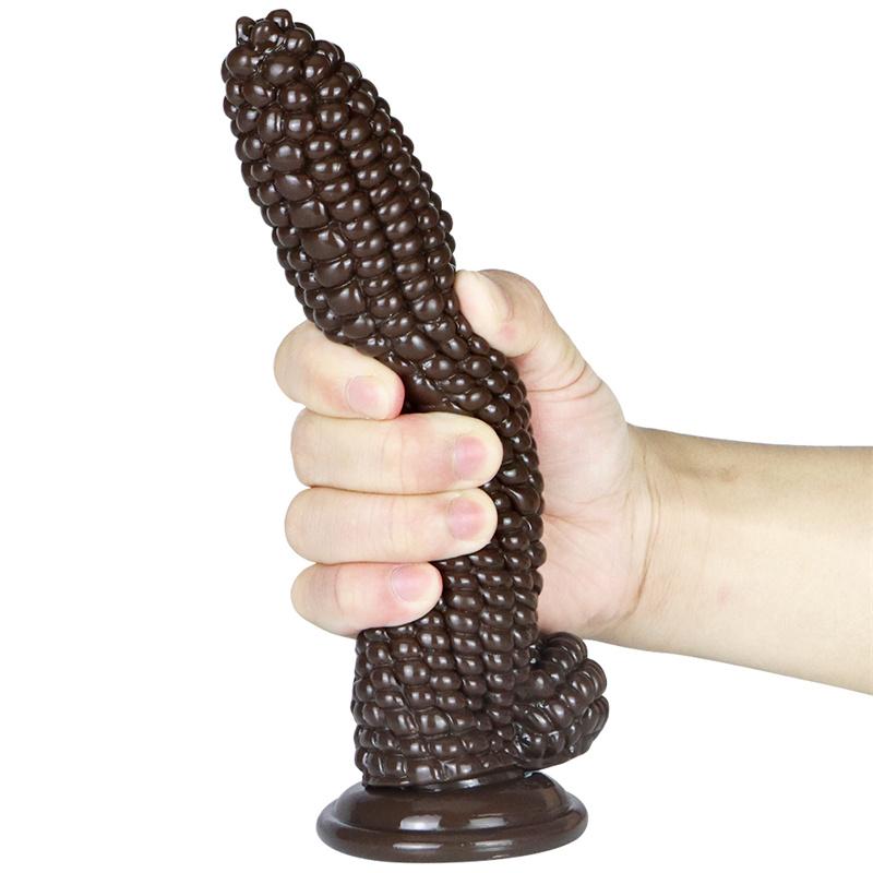 Kukuřičný penis anální kolík Vegetable Penis Simulation Big Dildo Produkty pro dospělé Ženy Masturbační zařízení Sexuální produkty pro dospělé