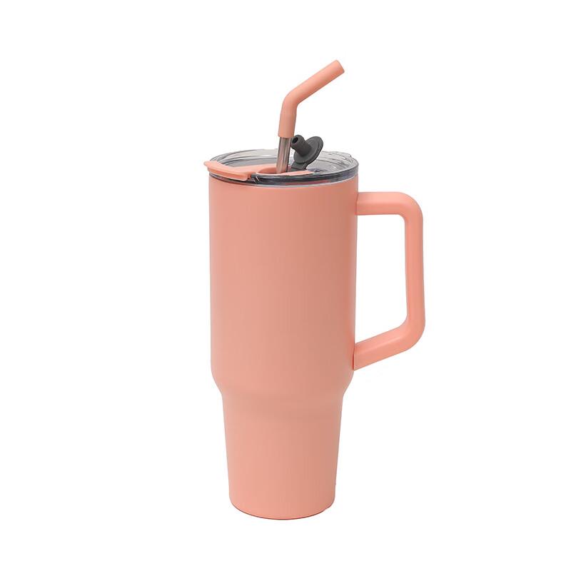 Shangqi Double-Layer Stainless Steel Insulated Tumbler with Straw