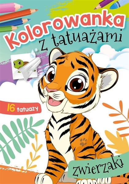 Kolorowanka Z Tatuażami Zwierzaki