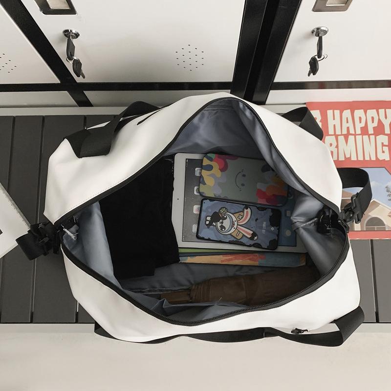 Short-haul travel bag Large capacity waterproof dry and wet separation fitness bag Women's tote bag Lightweight storage luggage bag