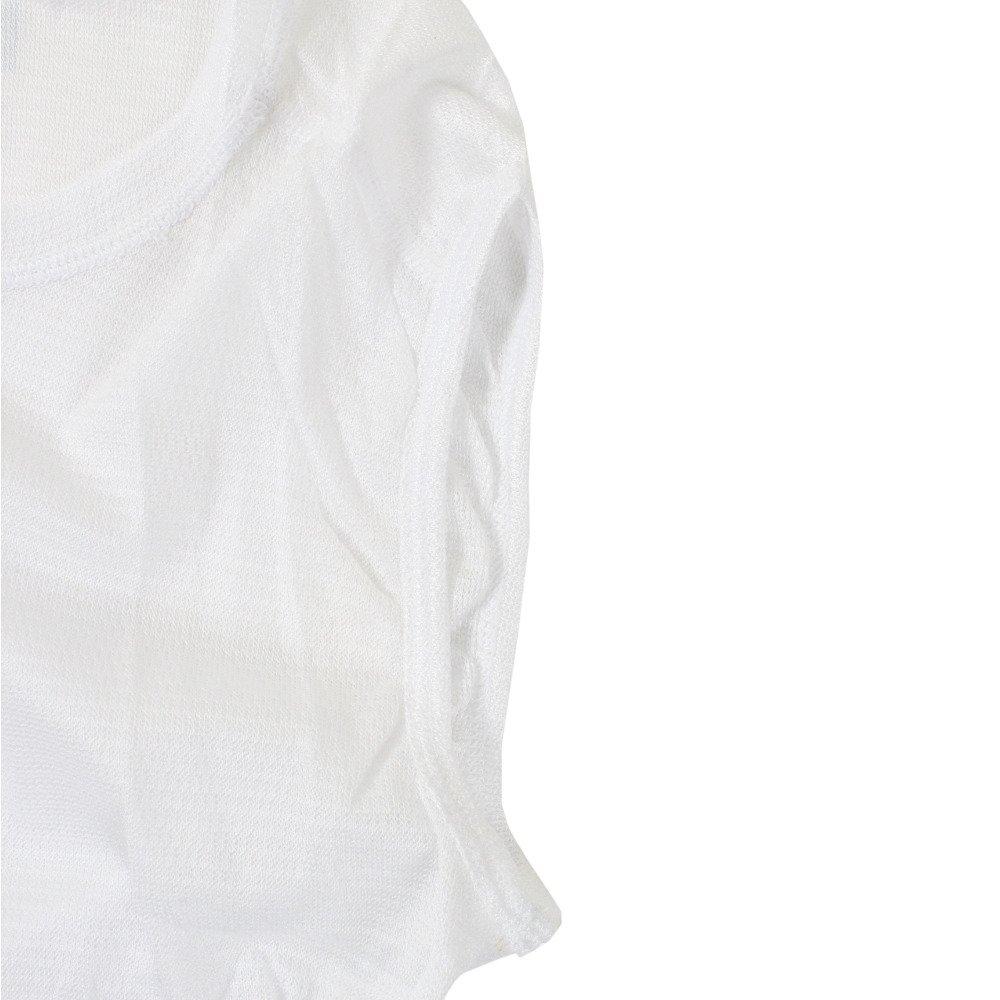 Kapelmuur Sleeveless Mesh Underwear PP100 kpuw011 Japan Size to Japanese size White, L-XL (equivalent L)