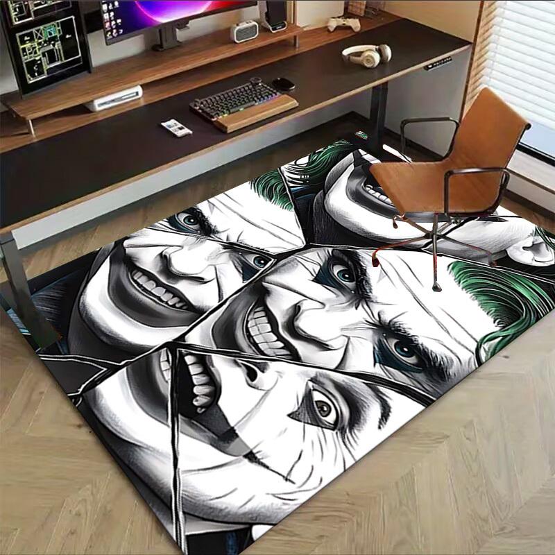 1PC Joker Broken Extra Large Non-Slip Floor Carpet, Office, Family, Bedroom, Studio - Large Area Rug Indoor Rugs1159A
