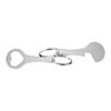 Key Hook Stainless Steel Coin Holder DIY Shopping Cart Tokens Keychain Shopping Trolley Token