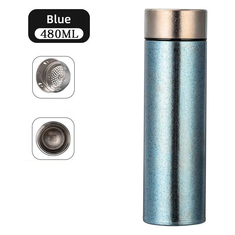 Pure Titanium Insulated Cup Portable Tea Cup Men&Women Water Cup Business Office Cup Titanium Cup Hot and Cold Insulation Bottle
