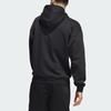 adidas PRZYWDZIEWAĆ. Wybierz Bluzę z Kapturem Wzór z Literami Nadruk Mitchell Koszykówka Sportowa Bluza Męska bluzy Czarna IJ0273