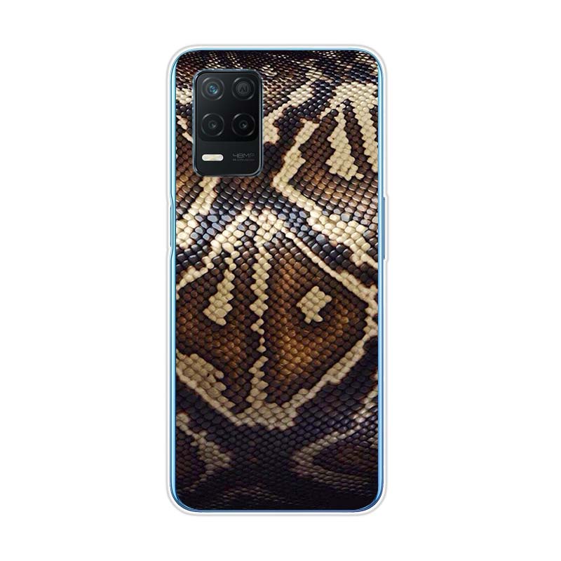 

Змеиная кожа с леопардовым принтом для Realme 8 8i V3 V5 GT Neo Flash Edition Explorer Master Neo2 Narzo 30 50i 50A C21Y, чехол для телефона Realme GT Neo2