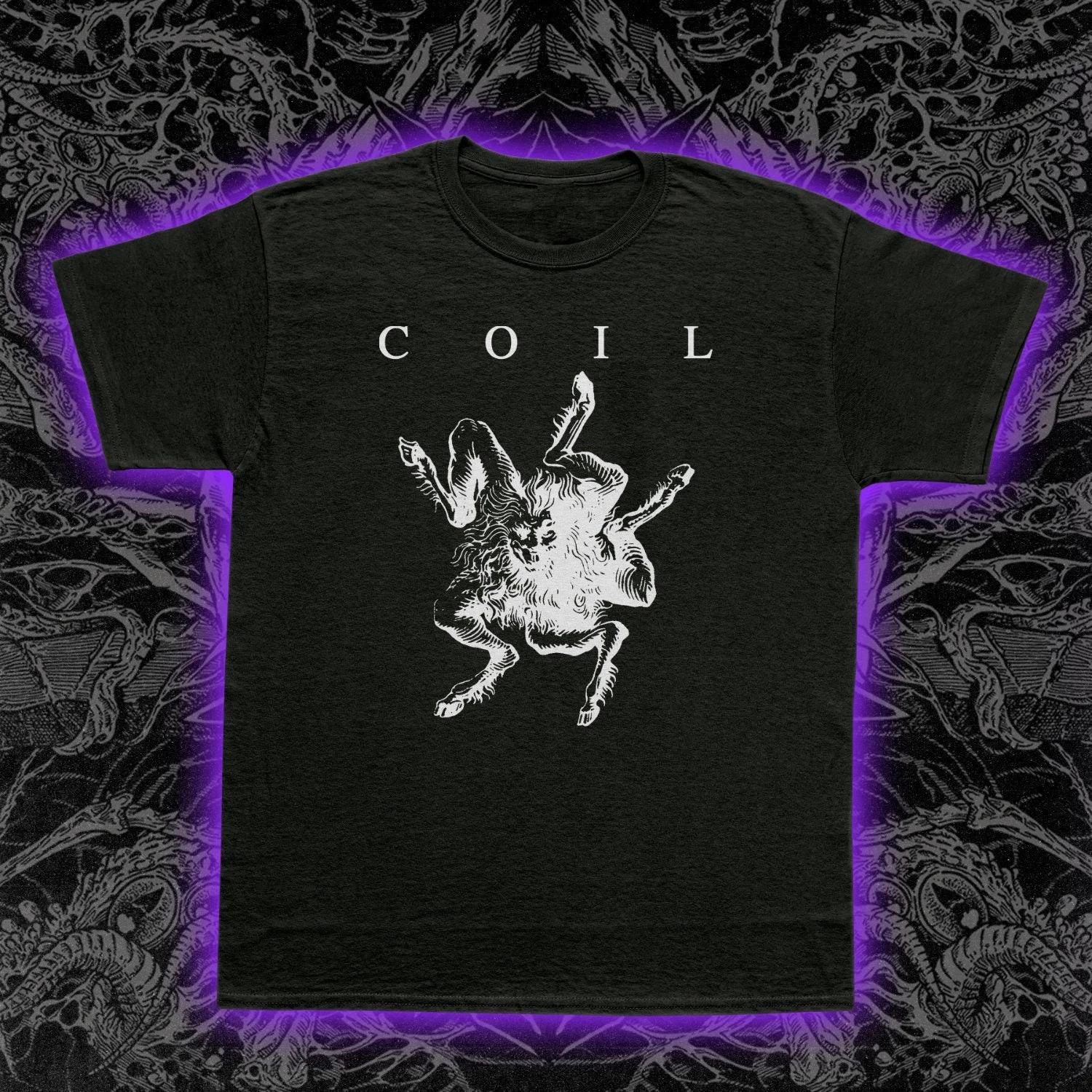 Футболка Coil Chaostrophy Индустриальная Экспериментальная Оккультная Дарк Эмбиент Музыка S-5XL XS