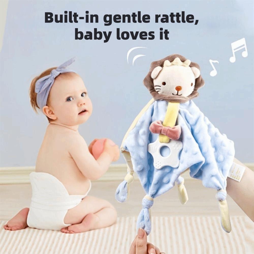 Soft Plush Security Blanket Soothe Appease Comforter Toy Towel Doll Snuggle Blanket  Infant Toys